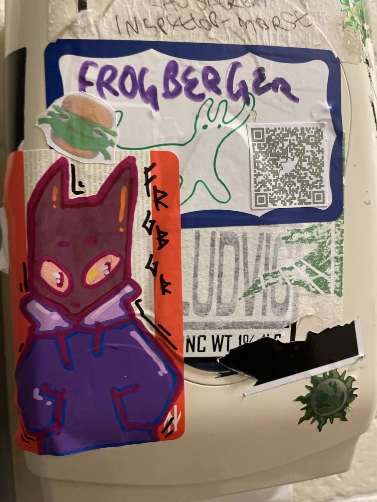 self portrait sticker